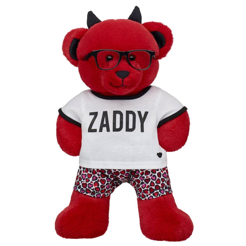 Online Exclusive Devilishly Cute Teddy Bear "Zaddy" Gift Set  - Build-A-Bear Workshop®